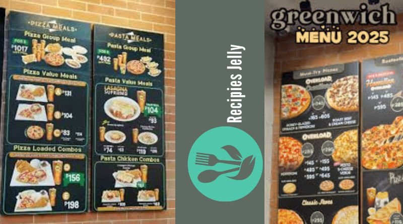 greenwich menu 2025