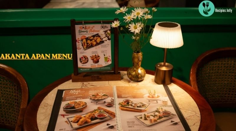 akanta apan menu
