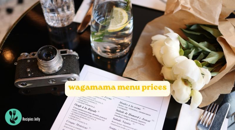 wagamama menu prices